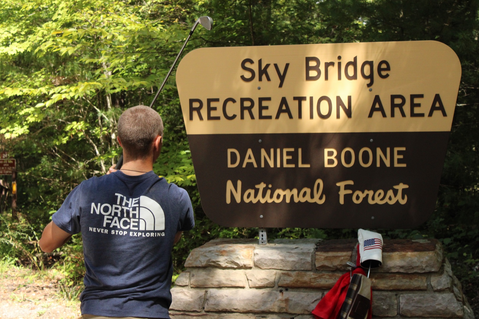 Daniel Boone National Forest sign